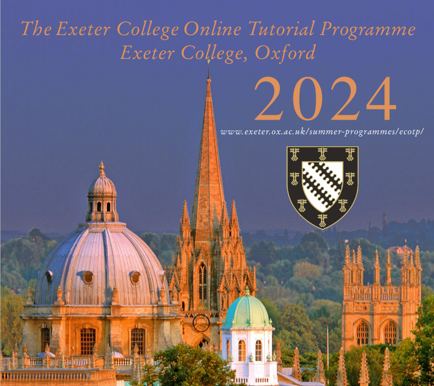 Exeter College Online Tutorial Programme (비대면 프로그램)  