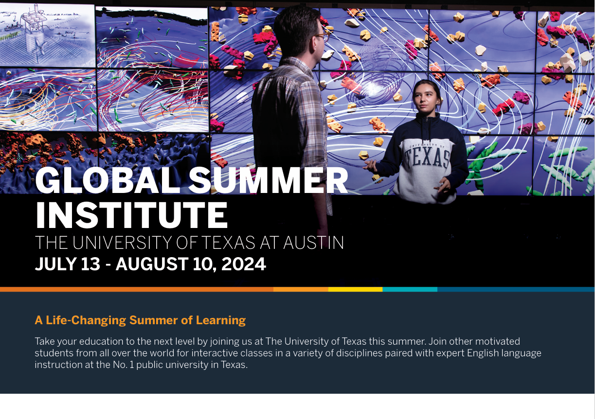 Global Summer Institute 2024 at The University of Texas at Austin