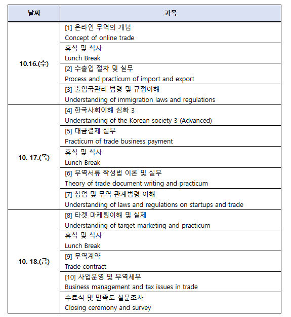 스케줄